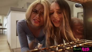 Stepbrother's Big Cock Takes Charge in Sizzling Threesome with Lily Larimar & Destiny Cruz