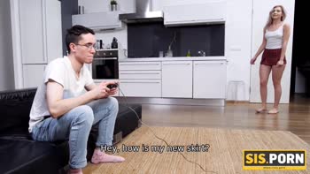 Stepbrother's Gamer Crush Gets Properly Teased