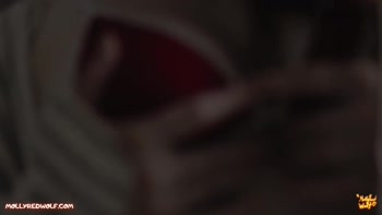 MollyRedWolf's Morning Wake-Up Blowjob: 60FPS POV Big Ass Fun