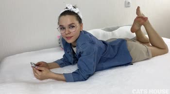 Cats_house: Russian Teen (18+) Seduction - Exclusive HD Blowjob and Cumshot