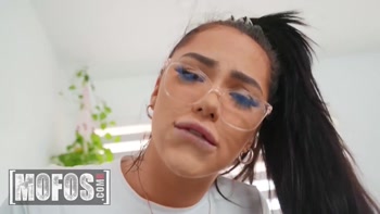 MOFOS - She Finds Her Panties In His Room And Turns It Into A Steamy Private Show And Cock Sucking