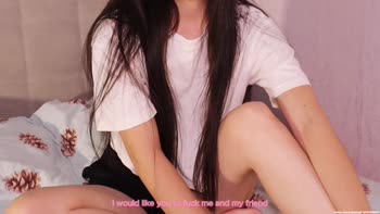 MYWHORENONA's Petite Anal Threesome Frenzy