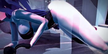 O_skailer_O - Hayase Yuuka's Cosplay Seduction: A Blue Archive Fantasy