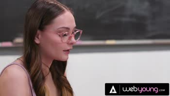 Lily Lou's Foursome Detention: A Blonde Teen (18+)'s Orgy Adventure