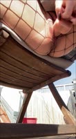 AniviaAn's Naughty Solo: Public Pussy Play With Dildo