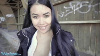 Alina's Spontaneous Public Affair in an Abandoned Building