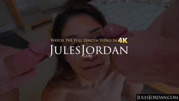 Zac Wild, Jules Jordan, Xxlayna Marie Sizzle in Thirst-Quenching Mmf Threesome