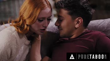 Scarlet Skies & Serene Siren's Forbidden Family Frenzy: A Big Dick Stepmom's