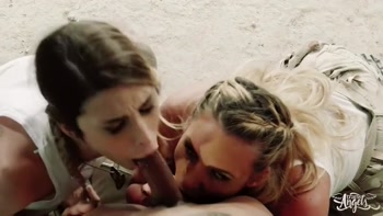 Jessy Dubai Sizzles in Desert 4some with Casey Kisses and Friends