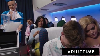 Trans Babe Fuck During Flight