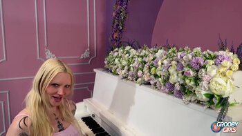 Astrid's Pink Perfection: Big Boobs and Hard Cock Solo Fun