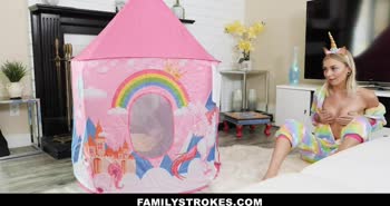 Chloe Temple Seduces Stepbro in Taboo Dress-Up Delight with Ricky Spanish