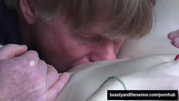 Senior Sensation Alega Seduces with Blowjob & Hardcore Sex