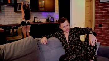 Toni Billl's Maid Surprises with Anal Delight