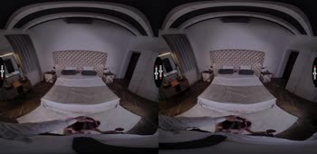 Nice to See You in 180 VR: Petite Brunette Handjob