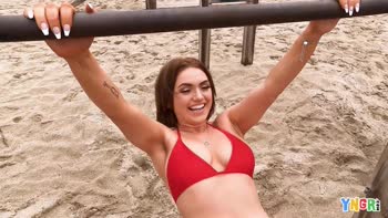 Danny Steele's Brunette Beauty Gracie Gates: Fitness Frenzy Turns to XXX