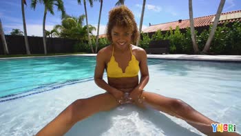 Sean Lawless Teaches Ebony Beauty Summer Tricks With His Big White Stick