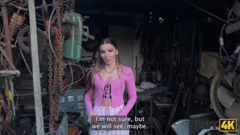 DEBT4k. Debt collector got so horny when he saw hot debtor’s sex toys collection