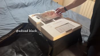 Stepbro's Realistic Sex Doll Surprise: Edivad Black Unboxes Tantaly