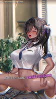 Sweetlife060's Anime Adventure: Black Latina Teen (18+) Delights on Cock