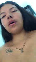 Katy_sex's Bathroom Bliss: Masturbating Colombian Babe