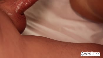 Amira Luna's Naughty Stepsister Cheats First Date Creampie
