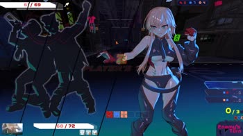Cyberpunk Seduction: Peituda's Big Booty Adventure