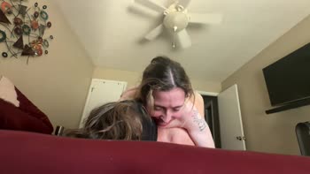 WhatGiro4Daddy - Daddy Dominates & Debauches Submissive Wifey with 60FPS Throatpie