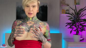Nerwen X's Tattooed Temptation: Spanked, Blown, and Cummed