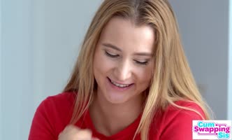 Stepbro's Lucky Day: Rebecca Volpetti & Ivi Rein Share His Cock