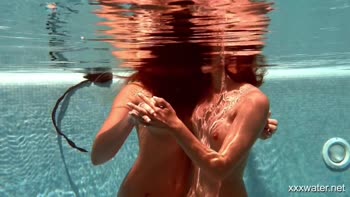 Haley Hill - Serbian and Russian Lesbians Sizzle Underwater