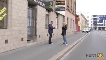 Sultry Czech Teen (18+) Dumps Boyfriend for Cash and Cock