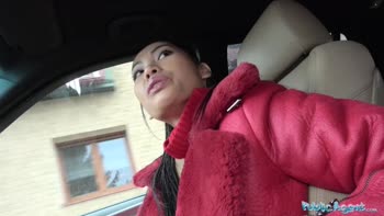 Public Agent Big Tits Thai Lady Loves to Suck and Fuck Cock