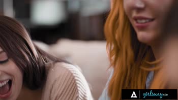 Lauren Phillips Seduces Teen (18+) Neiors Lily Larimar & Maya Woulfe in a Sizzling Threesome
