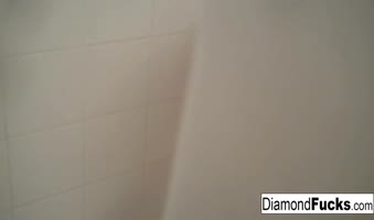 Diamond Kitty's Big Boob Shower Delight