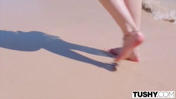 TUSHY Bodacious redhead Scarlett is addicted to wild anal