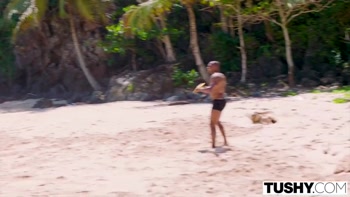 TUSHY Bodacious redhead Scarlett is addicted to wild anal