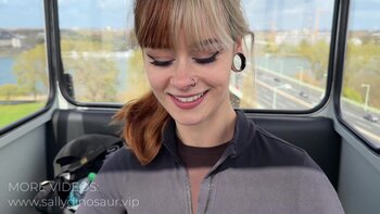 Sally Dinosaur's Risky Date: Tattooed Temptation in the Cable Car