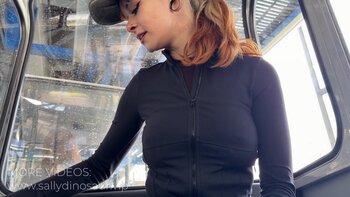 Sally Dinosaur's Risky Date: Tattooed Temptation in the Cable Car