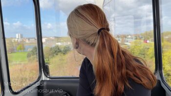 Sally Dinosaur's Risky Date: Tattooed Temptation in the Cable Car
