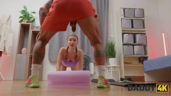 DADDY4K. The Horny Ginger Prefers Fucking to working out