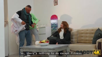 DADDY4K. The Horny Ginger Prefers Fucking to working out