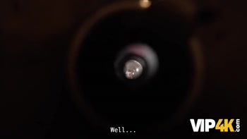 VIP4K. Girlfriend giving a Stranger a Blowjob