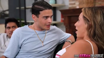 MyPervyFamily - Horny Stepsister Teases Jealous Stepbrother - Monica Minx