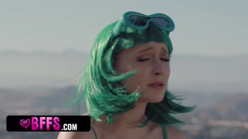 Bianca Bangs, Khloe Kingsley & Laney Grey's Sizzling Team Skeet Cosplay