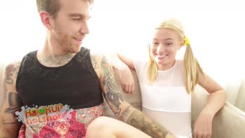 Kennedy Kressler's Blonde Bombshell: Teen (18+) Twat Temptations & POV Cumshot