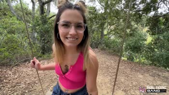 Chanel Camryn's Outdoor Adventure: Sucking, Fucking, and Orgasming