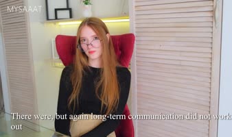 Mysaaat's Surprise Prescription: Sex with a Cute Russian Teen (18+) in Stockings