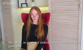 Mysaaat's Surprise Prescription: Sex with a Cute Russian Teen (18+) in Stockings