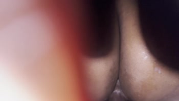 ThroughThickNThin's Thick of It: Reverse Cowgirl POV Creampie